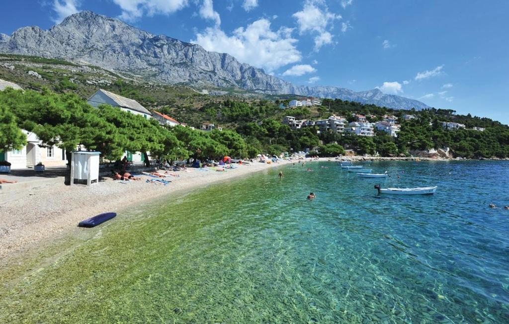Villa Kristina - Ferienhaus Baska Voda - Topici, Private Outdoor Swimmingpool, Wifi Eksteriør bilde